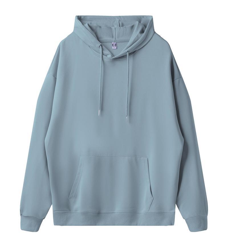Men's 260g Drop Shoulder Hoodie - Sporty Casual Pullover with Custom Logo Print