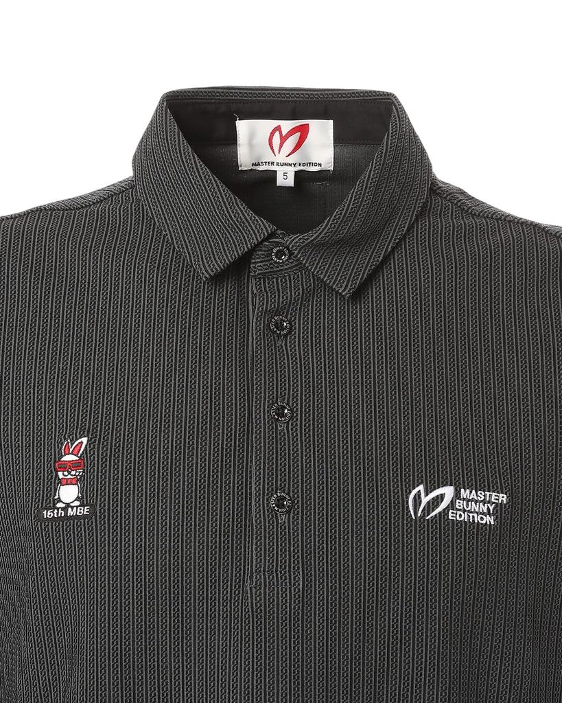 Master Bunny Short Sleeve Polo Shirt Golf 4 Men's (SWAGGY BUNNY) / / 758-5160305 010_Black [M]