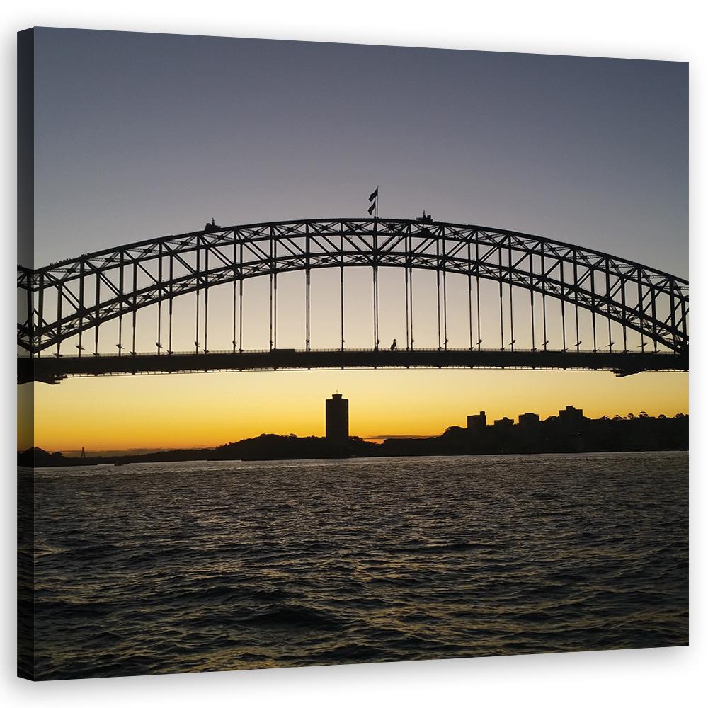 Canvas Print Bridge New York