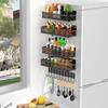 Non-punching Magnetic Refrigerator Rack Side Storage Kitchen Seasoning Multifunctional Side Seasoning Hanger
