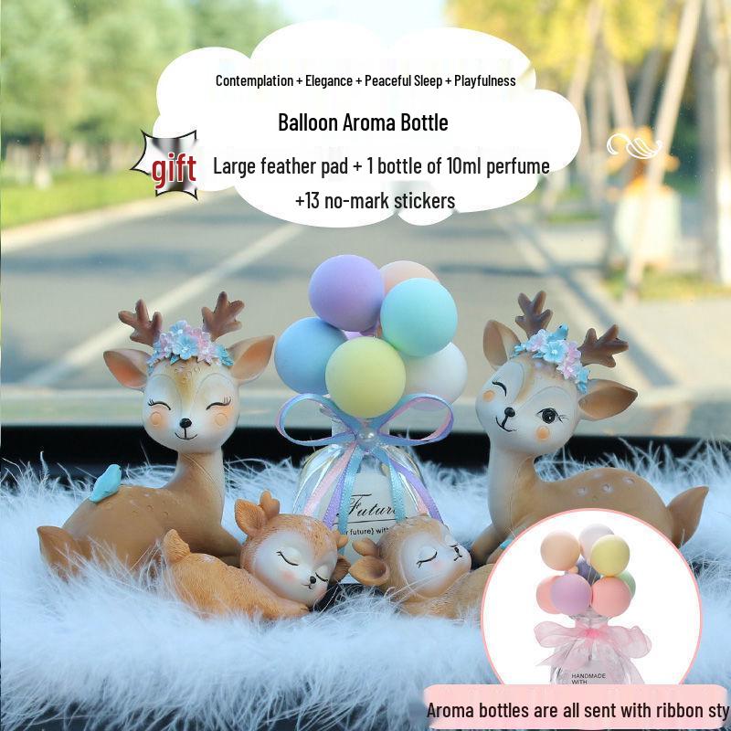 Deer Car Ornament: Stylish and Unique Interior Decoration for Men and Women