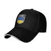 Ukraine National Flag In Coat Of Arms Ukrainian Adjustable Hat Golf Baseball Caps Unisex   Baseball Cap Casual Outdoor Hats