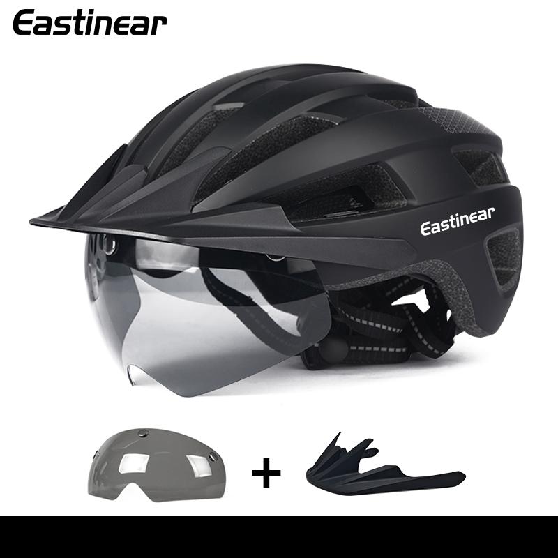 Eastinear Bicycle Helmet Ultralight Ventilation and Breathable Highway Mountain Adult Men and Women Riding Safety Helmets