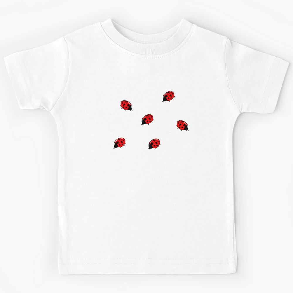 Little cute red ladybugs Kids T-Shirt 150