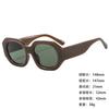 Foreign Trade Sunglasses Wide Legs Big Frame Vgo88 Men'S And Women'S Jelly Color Personalized Uv400 Sunglasses