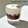 Edo Whiskey Glasses Coffee Glasses Handmade Gift for Bourbon Lovers Style Vintage Style Drinking Glasses