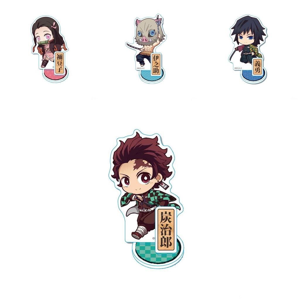 Delightful Demon Slayer Kimetsu No Yaiba Acrylic Keychain Perfect As A Decorative Ornament