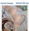 Seamless Wireless Push-Up Bra for Large Busts - Comfortable, Breathable, Lightweight with 4 Hooks