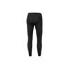 Under Armour Solid Color Logo Print Reflective Sports Leggings Men Leggings Black 1299035-001