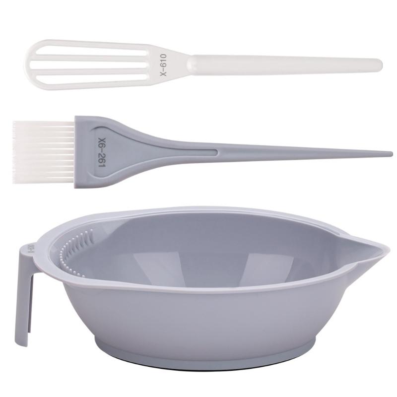 Hair Dyes Kit Hair Tinting Bowl Brush and Mixer for DIY Hair Coloring Beauty Salon Tools Hair Color Mixing Tool Kit