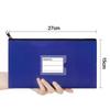 With Label Bank Deposit Bag With Zipper Money Pouch Waterproof Cosmetic Pouch  Cosmetics