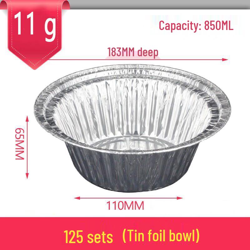 Disposable Aluminum Foil Claypot Rice Bowls