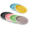 Silicone Dog Slow Feeder Bowl with Suction Cup Anti-Choking Non-Slip Puzzle Food Bowl for Dogs Cats Boredom Anxiety Relief