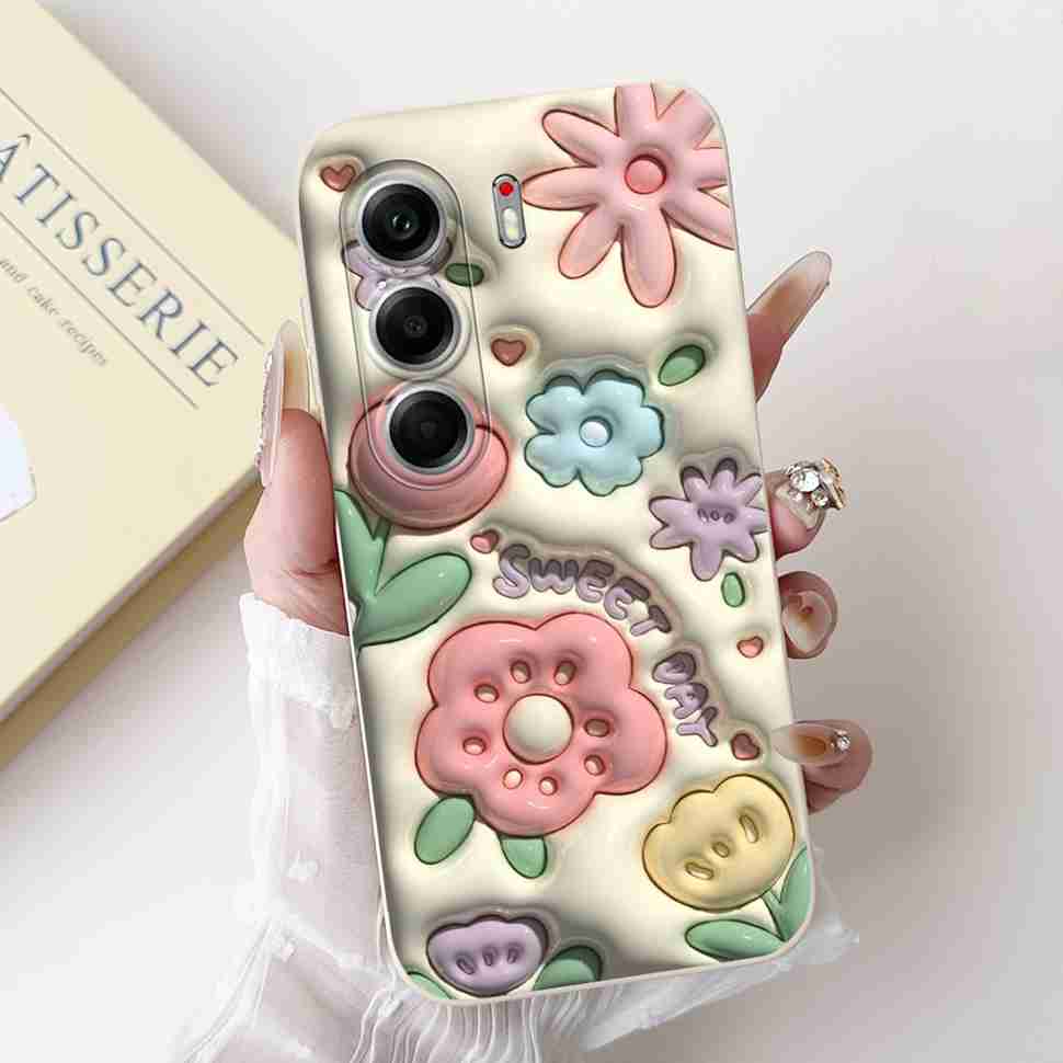 For Tecno Camon 40 Pro 5G 6.78" Case Cartoon Panda Astronaut Soft Silicone Matte Cover For Tecno Camon 40PRO 5G Phone Shell