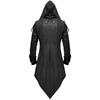 Herre Gotisk Middelalder Halloween Retro Patchwork Kåpe