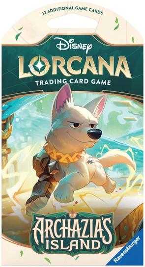 Disney Lorcana Cards: Ch7 Archazia' Island Sleeved Booster Pack (1 Pack)