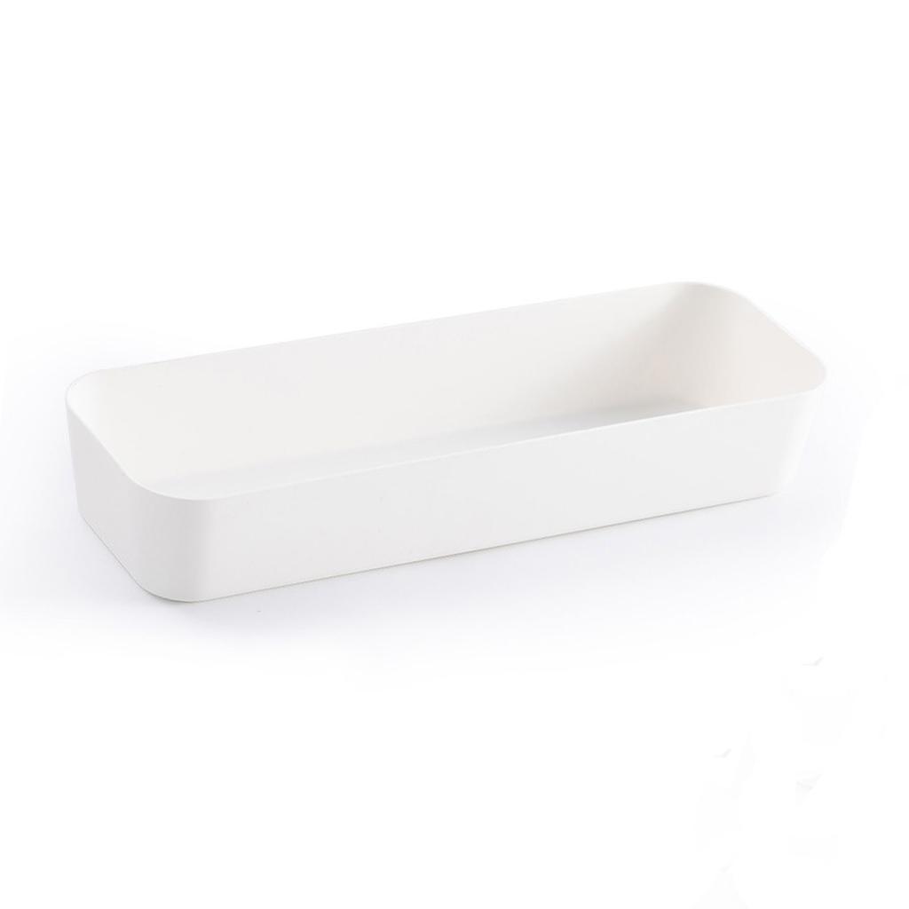 Drawer Organizer Desk Cosmetic Stationery Organizing Container Drawer Divider Box for Kitchen Bedroom Bathroom Office