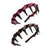 Rhinestone Hairband Elegant Vintage Non Slip Hair Hoop for Women Girls Fashionable Bridal Hair Accessory