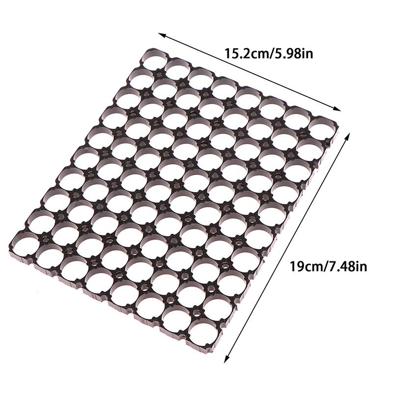 18650 8*10 Lithium Cell Battery Holder Case Holder Batteries Holder Bracket Diy Anti Vibration Plastic Cylindrical Battery Pack