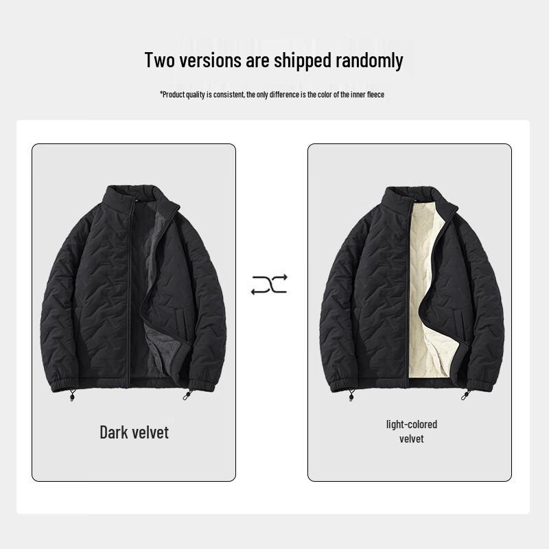 Baleno Men's S&K Stand-Collar Padded Winter Jacket