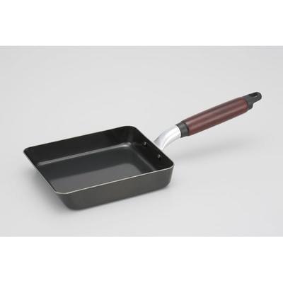 Authentisches Eisen-Omelett-Induktionsgas Alle Hitze Kein Vorheizen Holz Hergestellt in Japan [Tsubame-Sanjo] Pfanne, 15cm, Kompatibel, Kompatibel, Quellen, Erforderlich,