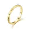 Europe and the United States popular fashion titanium steel matte ring women's popular simple plain ring couple ring cross-border