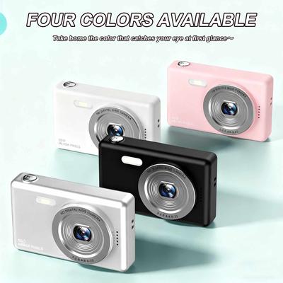4K Digital Camera with Anti Shake Digital Point and Shoot Camera Portable Selfie Camera 48MP High Resolution for Kids Adult Gift