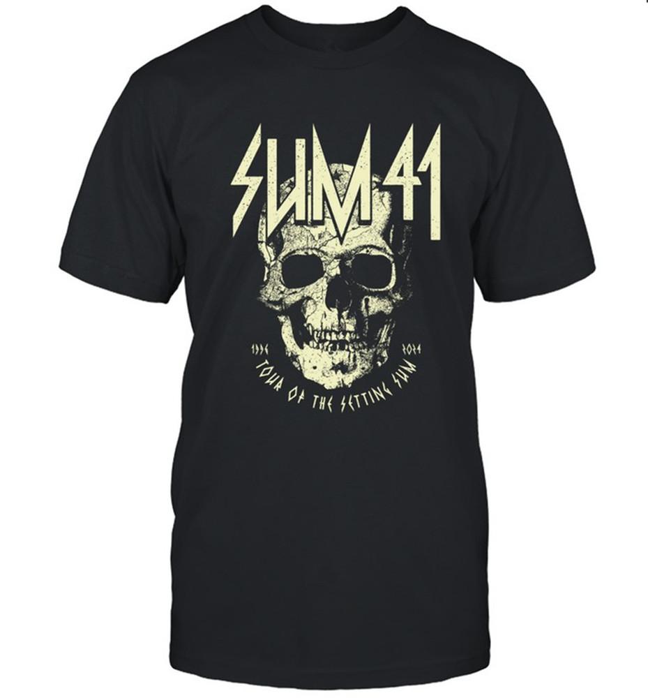 Sum 41 Tour Of The Setting Sum 2024 T Shirt Men And Women S5XL MR389 Unisex T-Shirt XXL