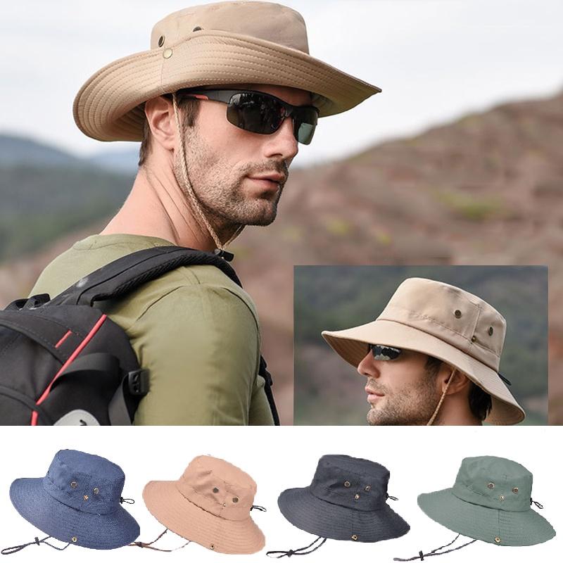 Stylish Boonie Bucket Hat Cap For Fishing Hunting Safari Sunproof And Windproof