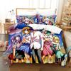 3D Print Anime Higurashi When They Cry Comfortable Duvet Cover Pillowcase Bedding Set Children Bedroom Decoration Home Textile