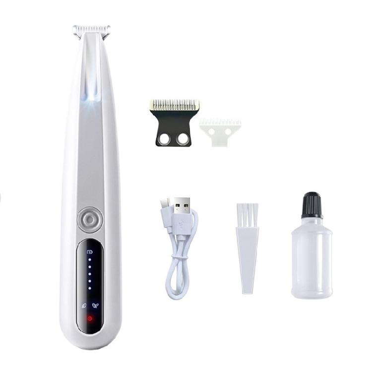 Ceramic Blade Dog Cats Paws Trimmer Cordless Rechargeable Clippers With Low Noise Motor And Ergonomic Grip