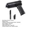 1 Set Car Vacuum Cleaner with 2 Nozzle Portable Handheld 1200mAh 5500Pa Mini Cordless Electric Vacuum Cleaner Home Supplies