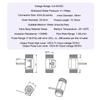 Brass Water Flow Sensor Hall Effect Flow Meter Liquid Flow Rate Sensor Brass Flow Switch Digital Monitoring Detector