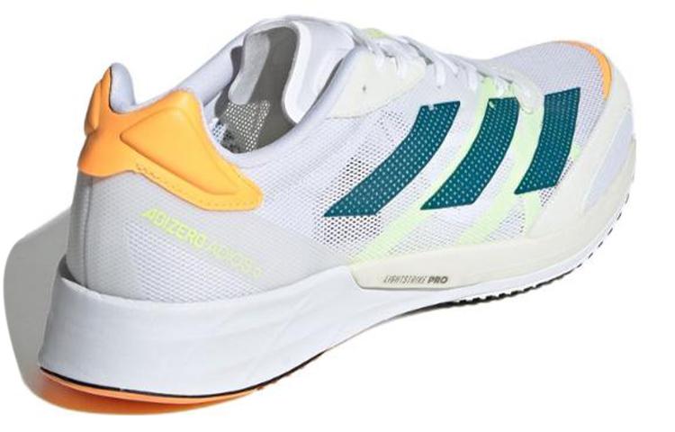 adidas Adizero Adios 6 'White Teal Flamingo Orange' GY0894
