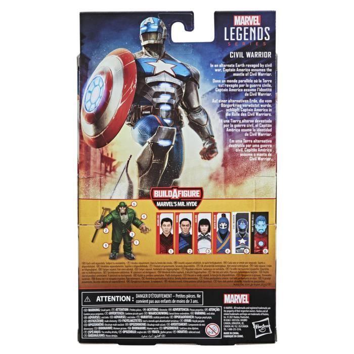 Figurine Civil Warrior De 15 Cm - Hasbro Marvel Legends Series