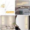 Applique murale LED - NETTLIFE - 100 cm - Blanc chaud 3000 K - Métal - Style moderne