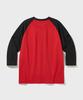 VDR Cropped Raglan Tee [Red]