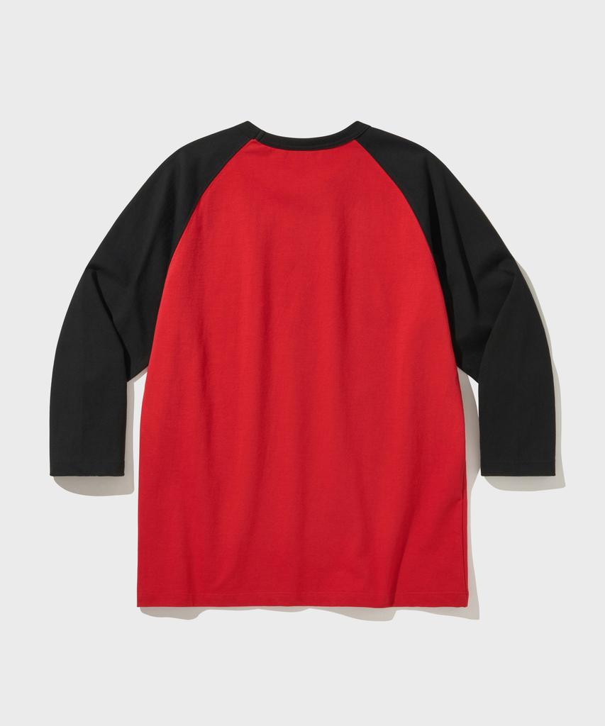 VDR Cropped Raglan Tee [Red]