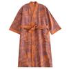 Accappatoio stile Kimono in Cotone per Coppia e Pigiama a Doppio Strato in Garza da Donna