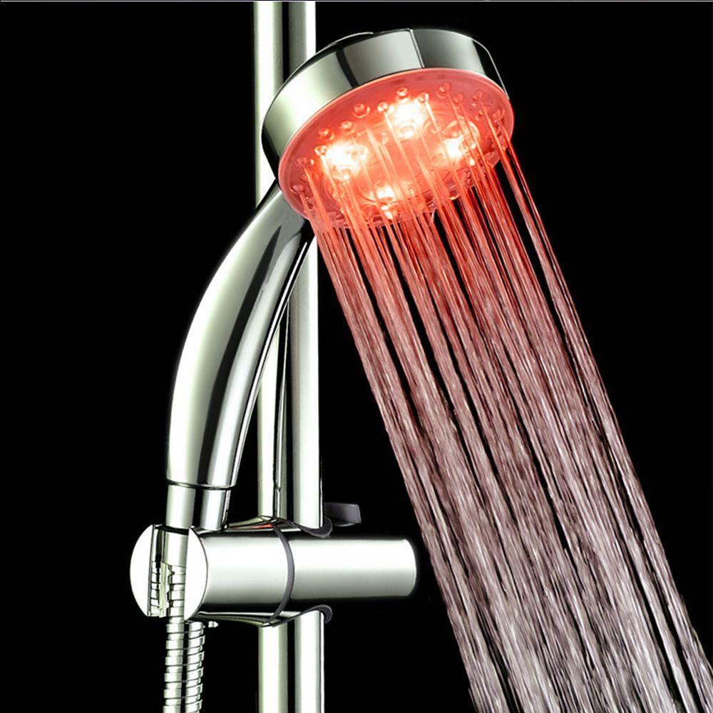 Light Accessories Sprinkler Light Water Bath Home Bathroom ShowerHead 7Color LED Shower Head