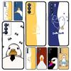 Phone Case For Oppo A54 A53 A52 A9 A15 A95 A17 A16 A76 A74 A57 A31 Find X6 Pro X5 Reno8 Reno7 Reno6 Pro 5G Cover Duck Art