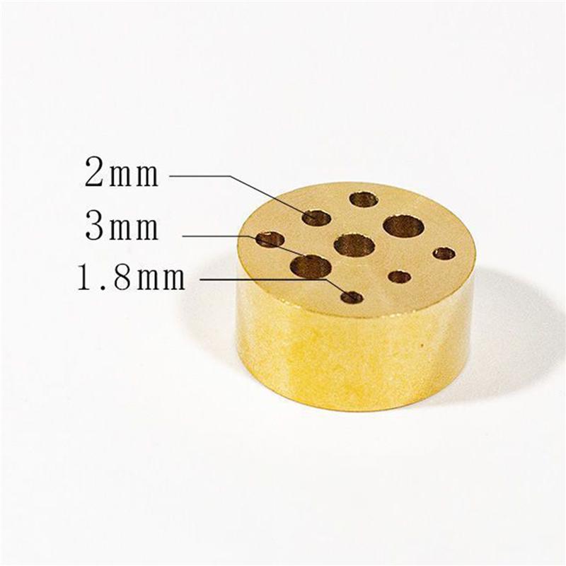 9 Holes Incense Sticks Incense Base Metal Antique Home Indoor Aromatherapy Stove Tea Ceremony Decoration Incense Thread Insert