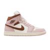 Jordan 1 Mid Pink Oxford Brown (Women's)