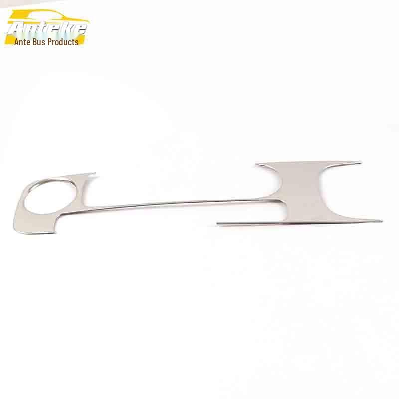 

Sail 3 Cup Holder & Shift Lever Trim: Stainless Steel Console Accessory