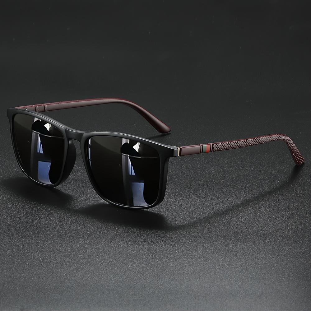 2pcs Luxury Square Vintage Polarized Cycling Sunglasses UV400 Men Women Fashion Eyewear Travel Driving Fishing Sun Glasses