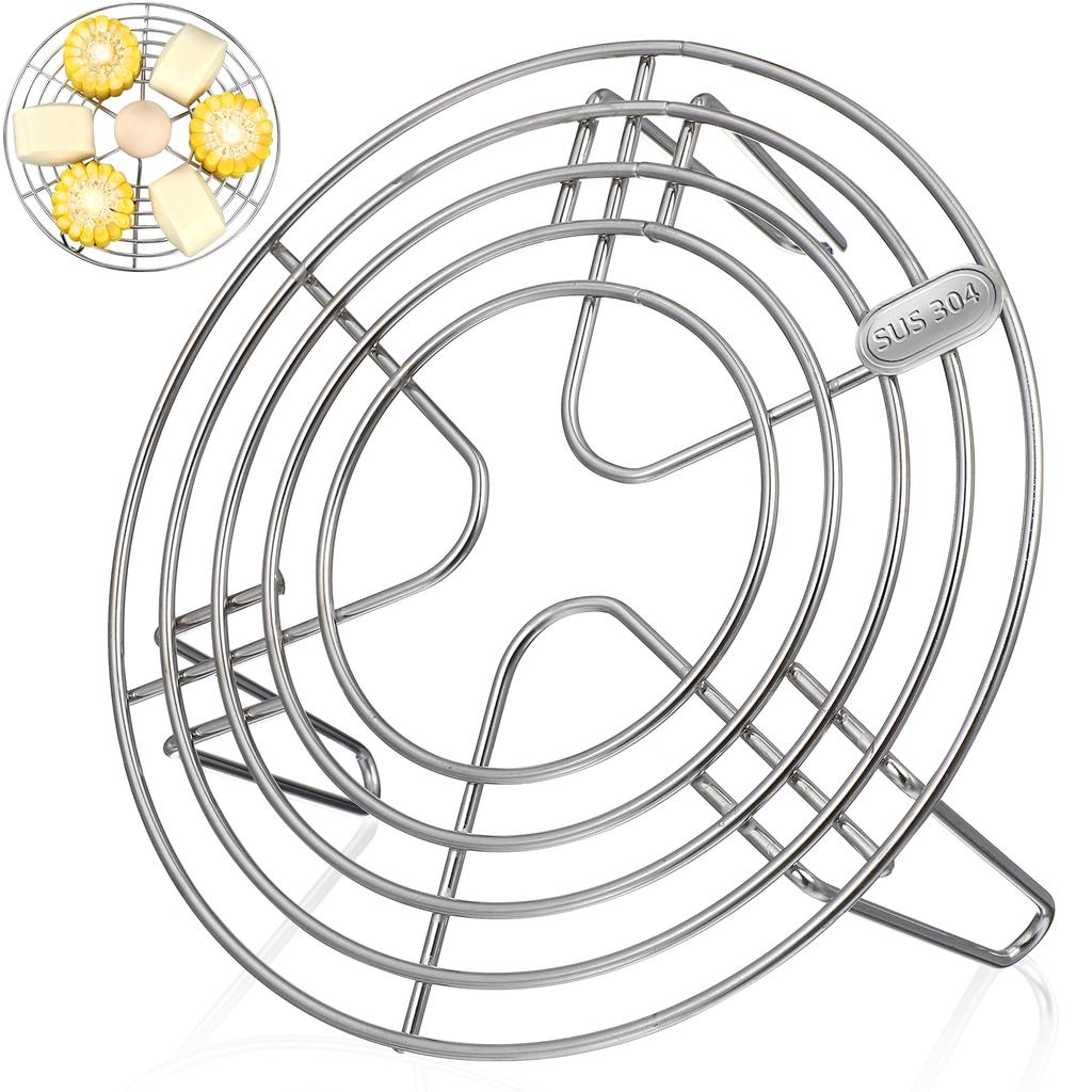 304 Stainless Steel Steamer Cooling Rack for Baking Kitchen Tool for Air Fryers Multi Purpose Wire Rack for for Pastries