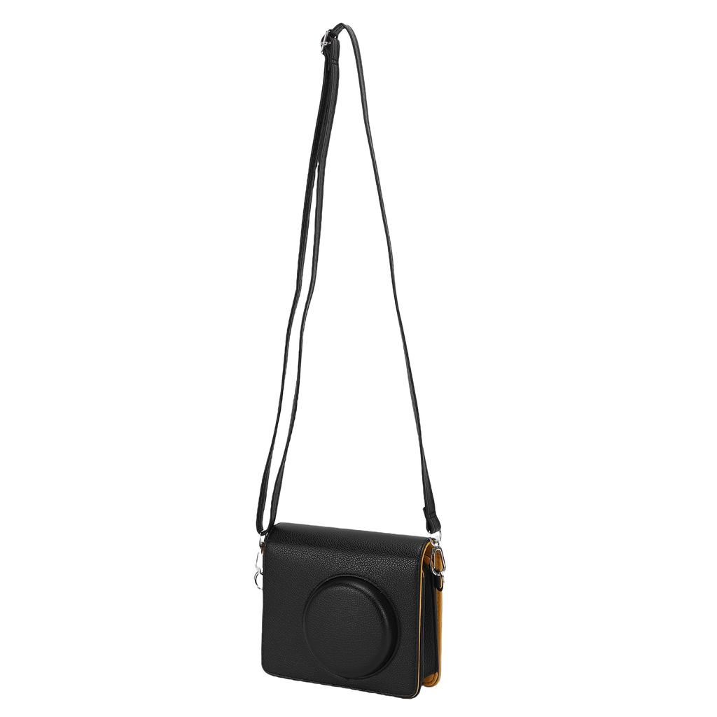 PU Leather Case Fit for MS300 2 In 1 Camera and Photo Printer Camera Ive Bag with Shoulder Strap
