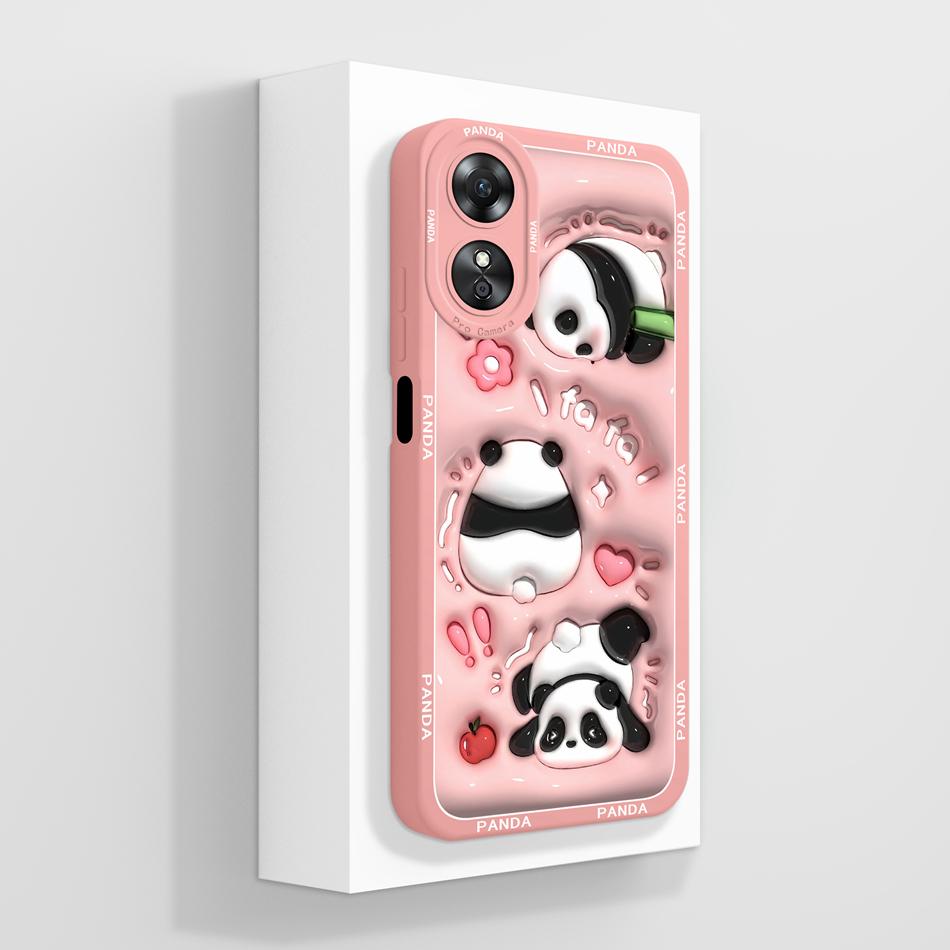 For OPPO A17 A17K Case Butterfly Camera Protection Back Cover Soft Liquid Silicone Anti Choc Funda For OPPO A 17 OPPOA17K Capa