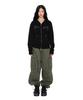 AAKAM Oblique Zippered Cargo Pants (Khaki)