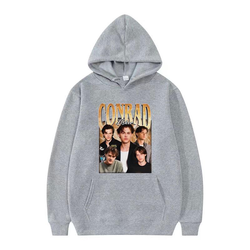 Team Conrad Fisher Gift Sweatshirts Vintage Christopher Briney Graphic Hoodie Tops Men Women's Clothing Casual Oversized Hoodies